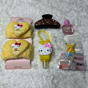 6 Piece Super Cute Kawaii Hello Kitty Beauty Bundle